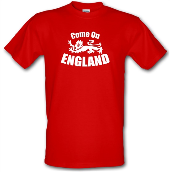 Come On England t-shirts